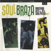 V/A- Soul Braza Brazilian 60's and 70's Soul Psych Vol. 1 CD - Nosmoke - Dead Beat Records