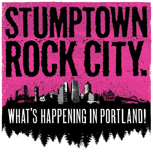 V/A- Stumptown Rock City 10” ~RARE SILVER WAX LTD TO 150!