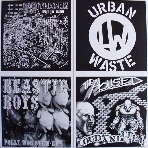 V/A The Way It Was LP ~THE MOB, ABUSED, URBAN WASTE! - Redrum - Dead Beat Records