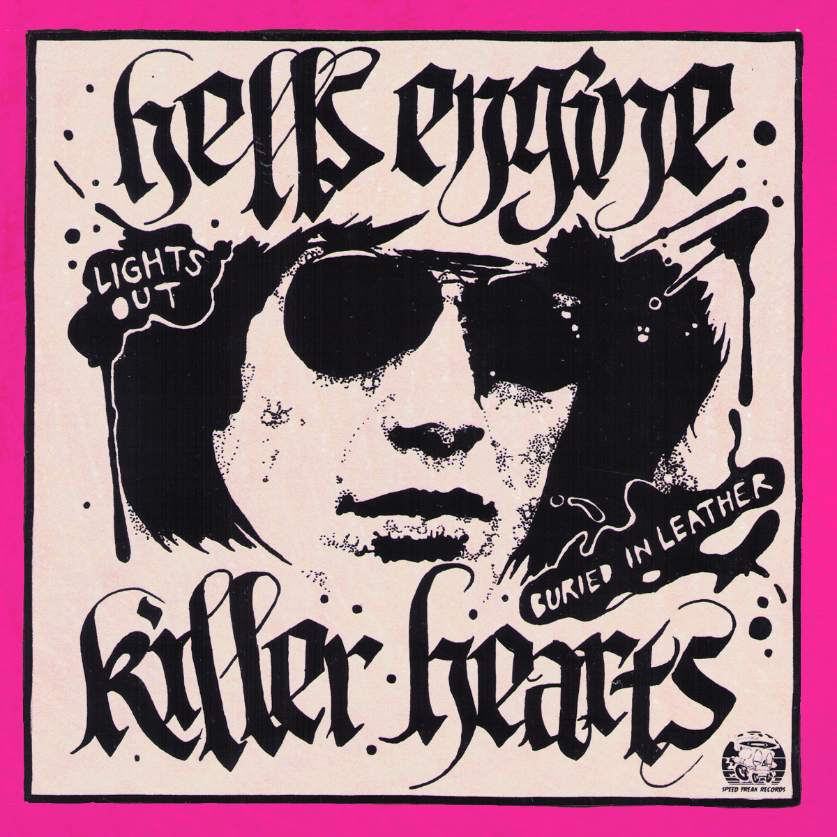 V/A- US vs UK 7" ~W/ HIP PRIESTS, HELL’S ENGINE, KILLER HEARTS!