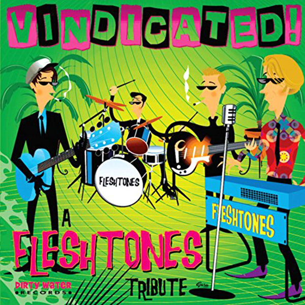 V/A- Vindicated ! A Fleshtones Tribute CD ~WITH THE NOMADS + WOGGLES!
