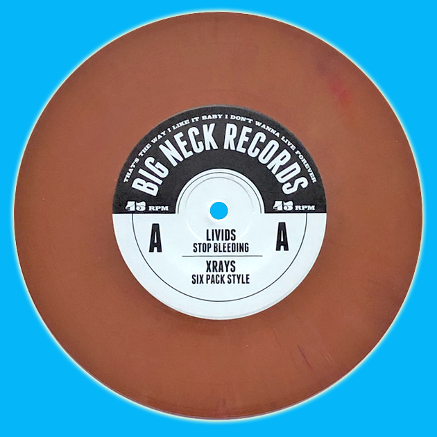 V/A- Big Neck Record Store Day Compilation 7” ~W/ ERIC OF NEW BOMB TURKS / RARE BROWN WAX!