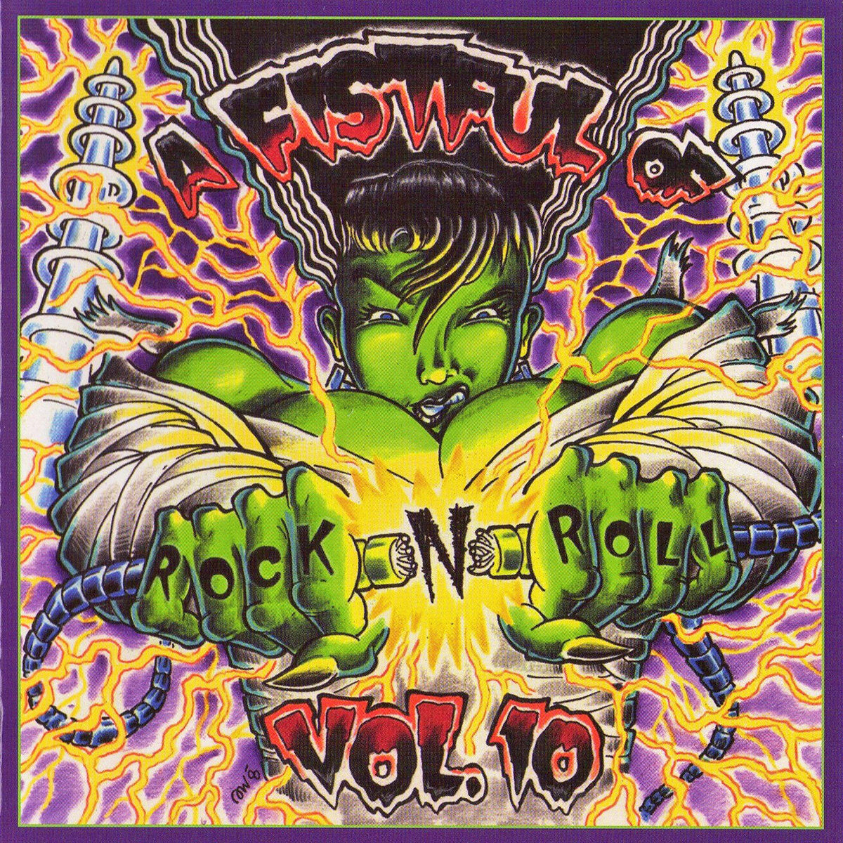 V/A- A Fistful of Rock N Roll - Volume 10 CD ~W/ BULEMICS, REAL KIDS, SPEEDEALER!