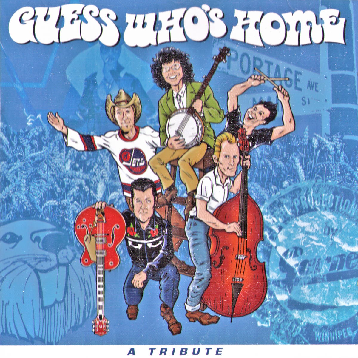 V/A- Guess Who’s Home CD ~W/ PERPETRATORS, KNUCKLEDUSTER!