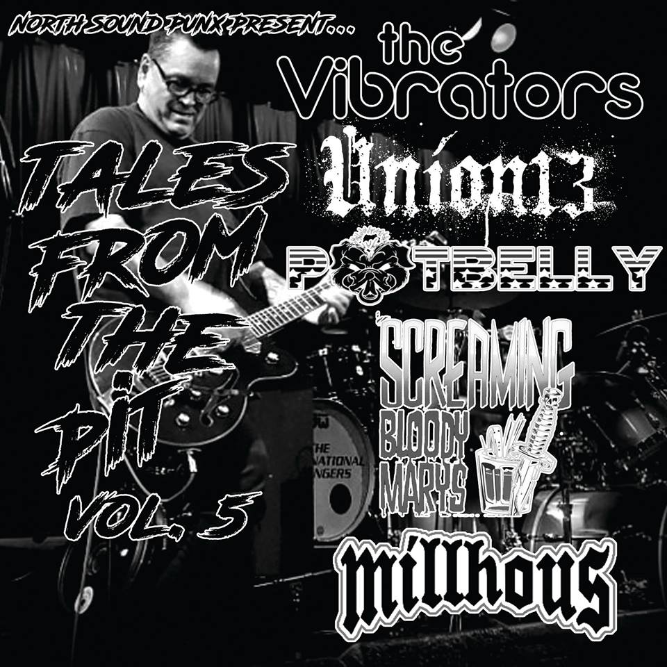 V/A- Tales From The Pit Vol. #5 7" ~RARE COMP WITH THE VIBRATORS / UNION 13!