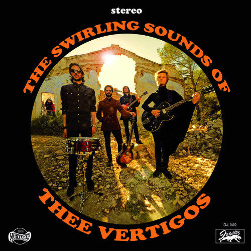 Thee Vertigos- Swirling Sounds Of 7” ~THE BARBARIANS! - Discos Jaguar - Dead Beat Records