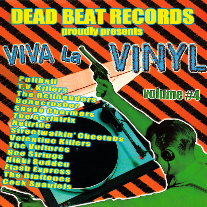 V/A- Viva La Vinyl #4 LP ~W/ NIKKI SUDDEN, PUFFBALL, TV KILLERS!