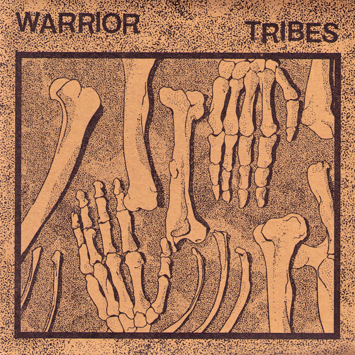 Warrior Tribes- S/T 7” ~RARE BLUE MARBLE WAX W/ STICKER!