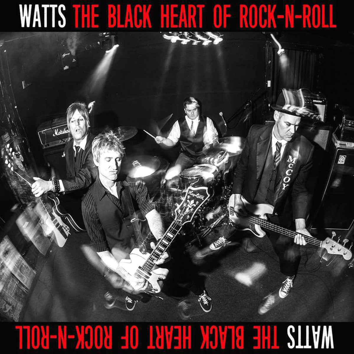 Watts- Black Heart Of Rock N Roll LP ~ROLLING STONES!