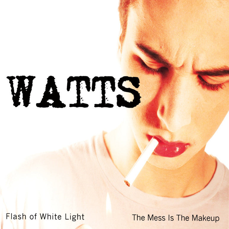 Watts- Flash Of White Light 7” ~WILDHEARTS / RARE WHITE WAX!