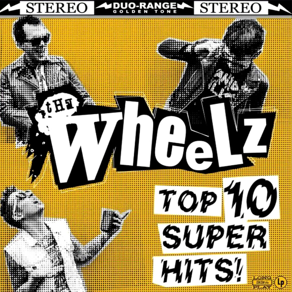 Wheelz- Top 10 Super Hits LP ~RARE NEON ORANGE WAX LTD TO 100!