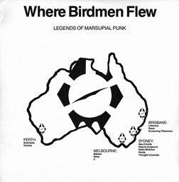 V/A- Where The Birdmen Flew LP ~RADIO BIRDMAN/SCIENTISTS - Redrum - Dead Beat Records