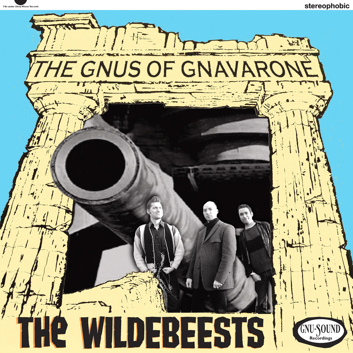 Wildebeests- Gnus Of The Gnavarone LP ~EX POP RIVETS / MILKSHAKES!