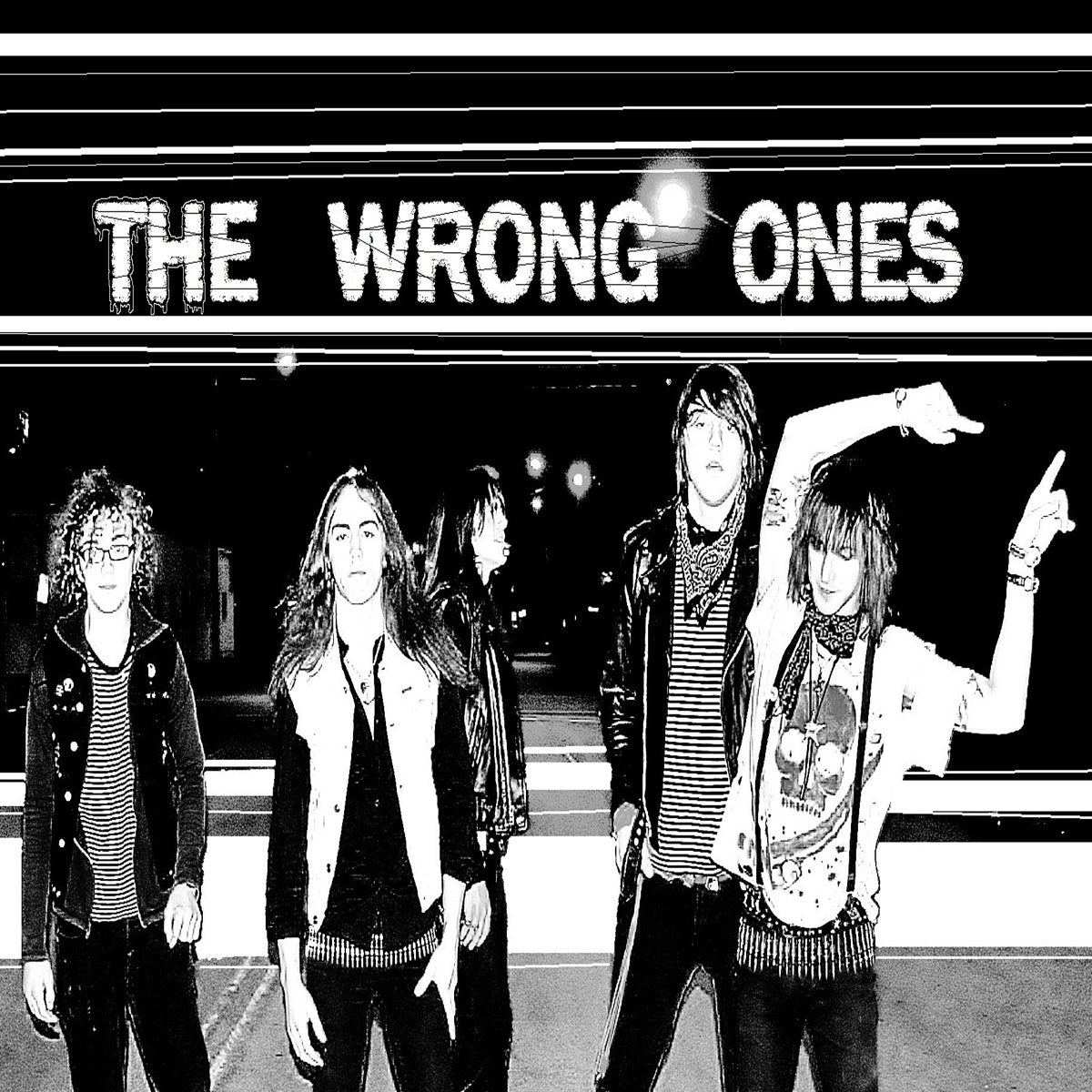 The Wrong Ones- Deceiver LP ~RARE PURPLE WAX / PRE KILLER HEARTS!