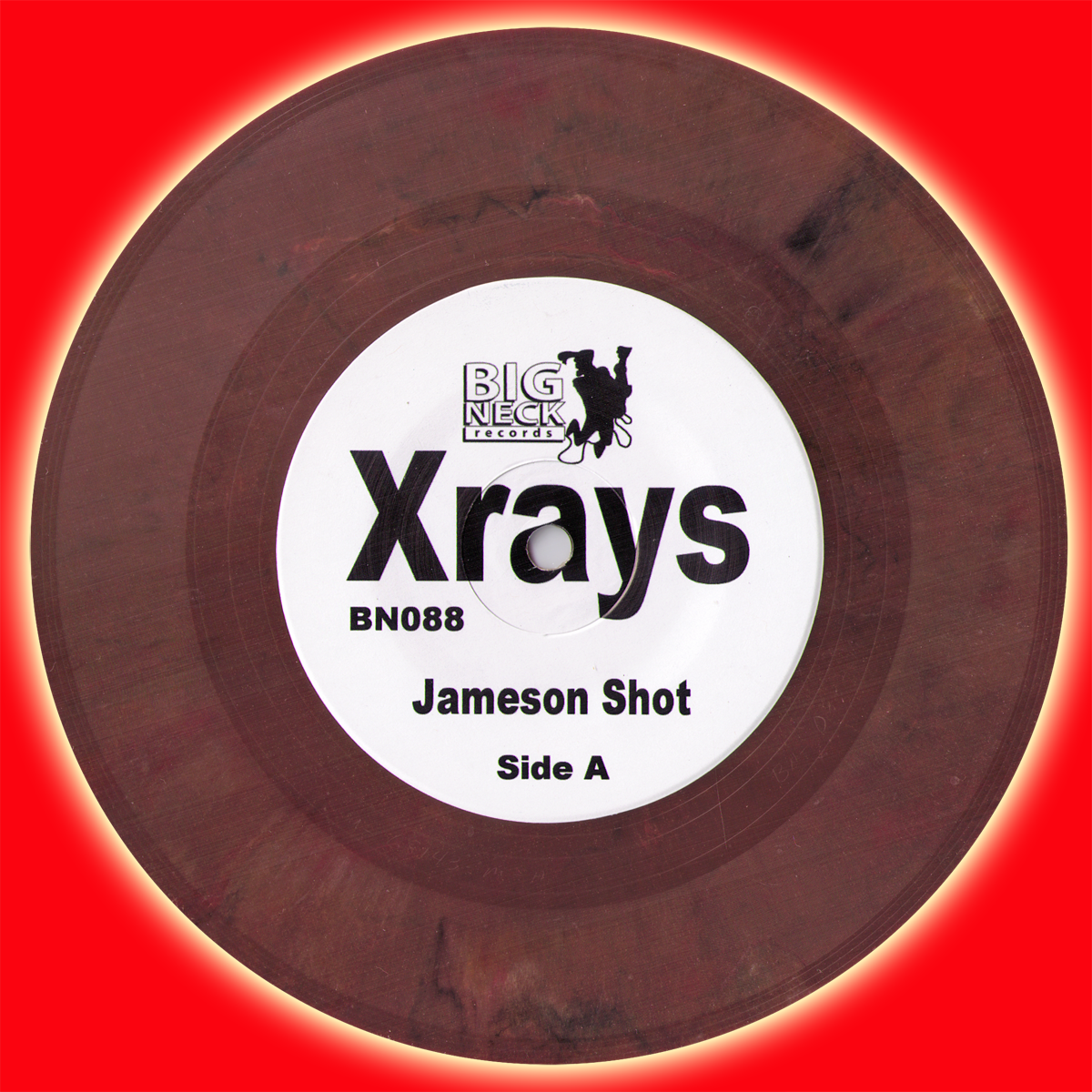 X-Rays- Jameson Shot 7” ~RARE BROWN MARBLE VOMIT WAX!