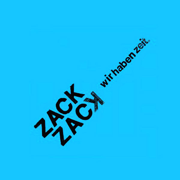 Zack Zack- Wir Haben Zeit LP ~RARE BLUE COVER / THE BRIEFS!
